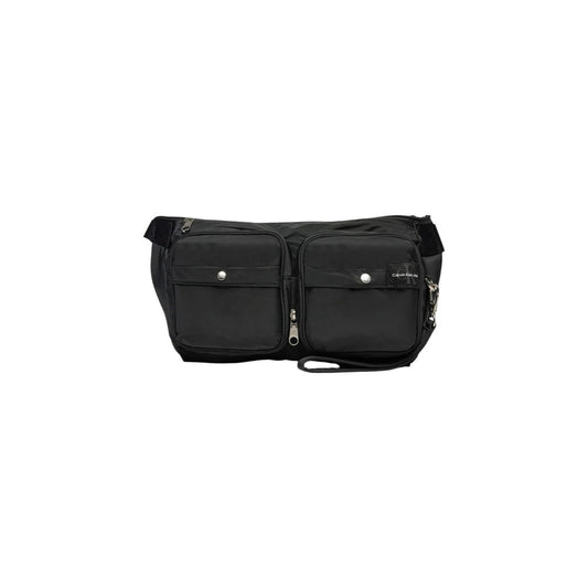Black Recycled Polyester Belt Bag